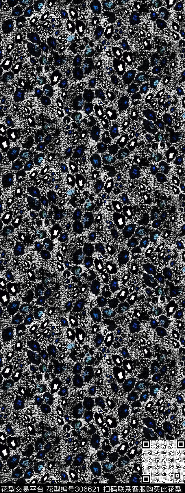 豹纹简约时尚数码印花华亿平台下载（图片编号: 306621） - 瓦栏（Walan）