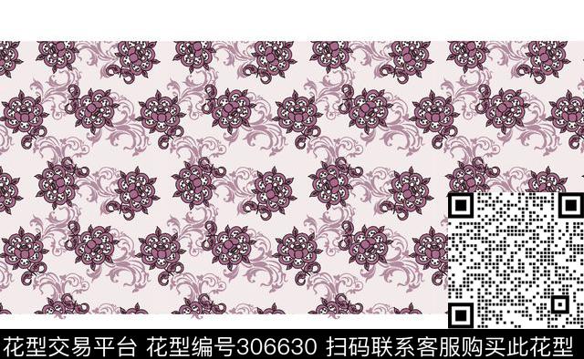 传统印花华亿平台下载（图片编号: 306630） - 瓦栏（Walan）