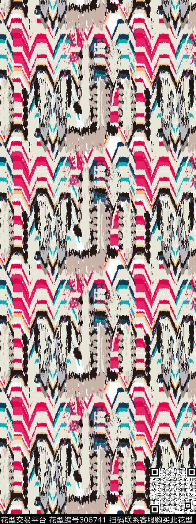 传统印花华亿平台下载（图片编号: 306741） - 瓦栏（Walan）