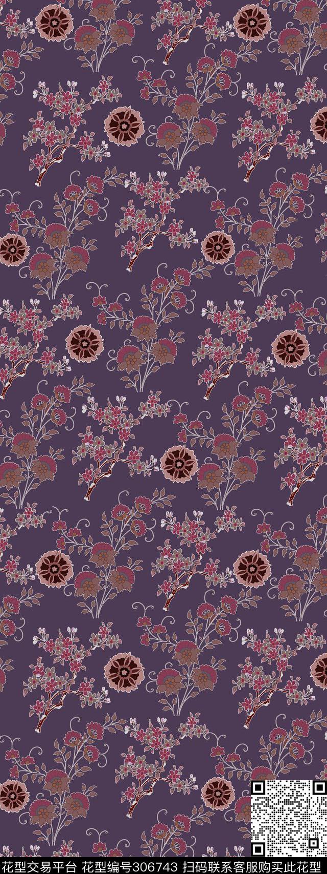 传统印花华亿平台下载（图片编号: 306743） - 瓦栏（Walan）