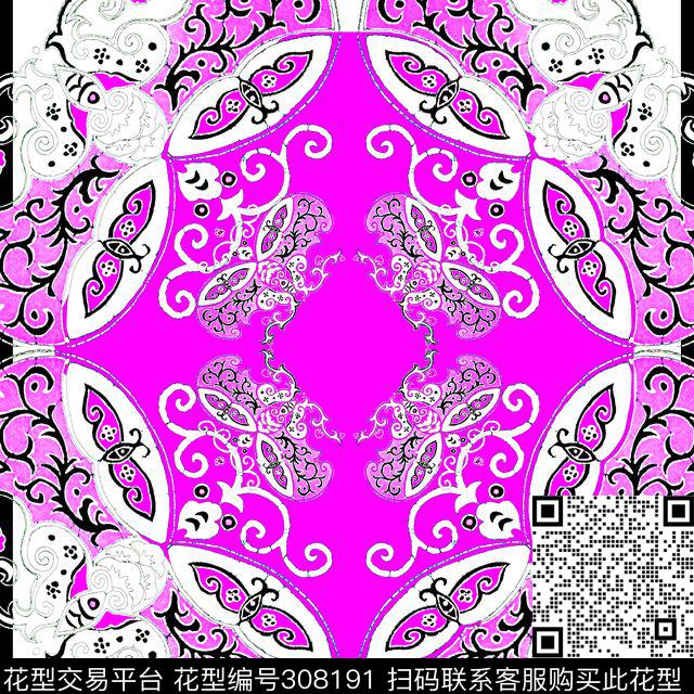 传统印花华亿平台下载（图片编号: 308191） - 瓦栏（Walan）