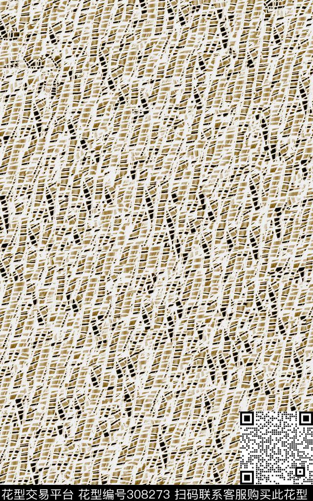 自然肌理碎片传统印花华亿平台下载（图片编号: 308273） - 瓦栏（Walan）