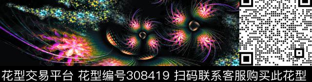 欧美创意、肌理、几何类数码印花华亿平台下载（图片编号: 308419） - 瓦栏（Walan）