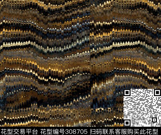 喷溅蛇纹数码印花华亿平台下载（图片编号: 308705） - 瓦栏（Walan）