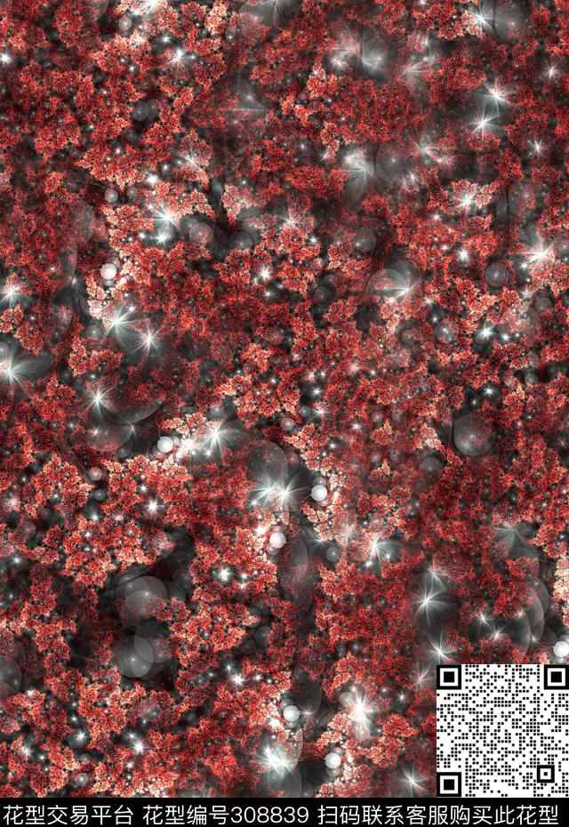 抽象怀旧纹理数码印花华亿平台下载（图片编号: 308839） - 瓦栏（Walan）