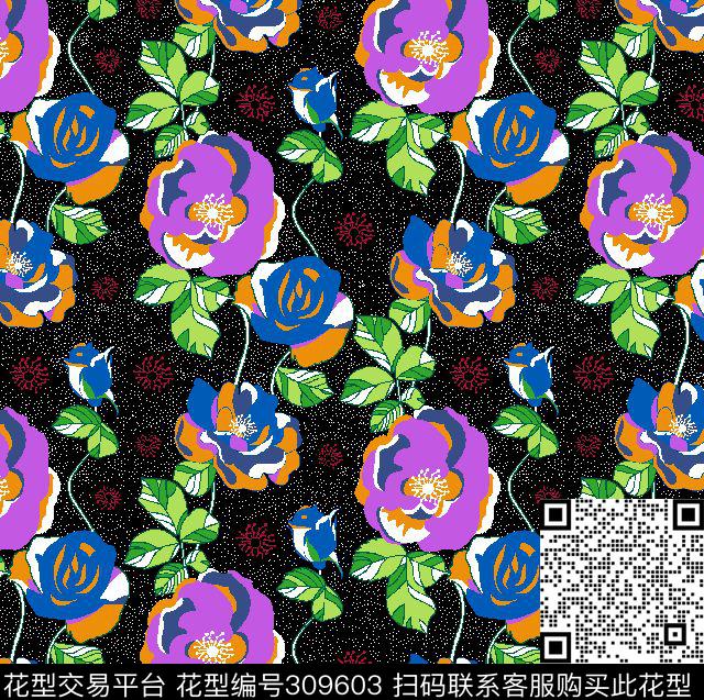 女装丝巾男装数码印花华亿平台下载（图片编号: 309603） - 瓦栏（Walan）