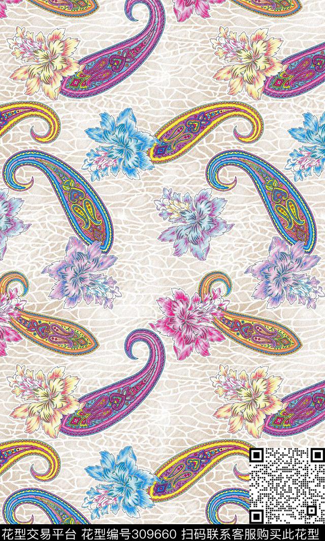 传统印花华亿平台下载（图片编号: 309660） - 瓦栏（Walan）