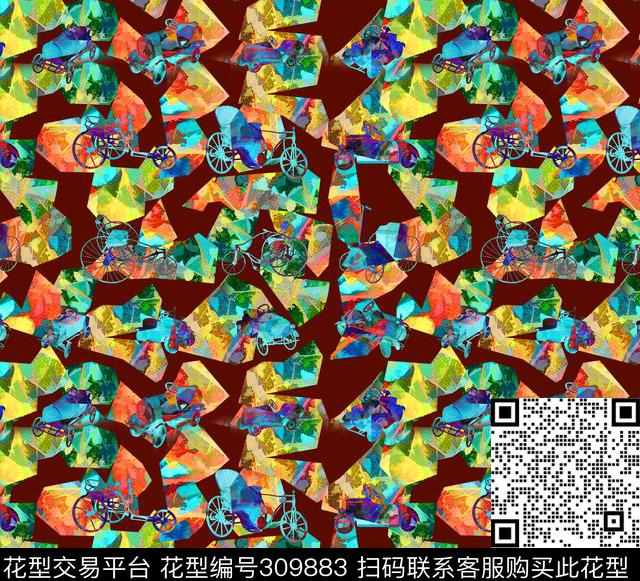 ♥红桃A〖新颖迷彩〗数码印花华亿平台下载（图片编号: 309883） - 瓦栏（Walan）