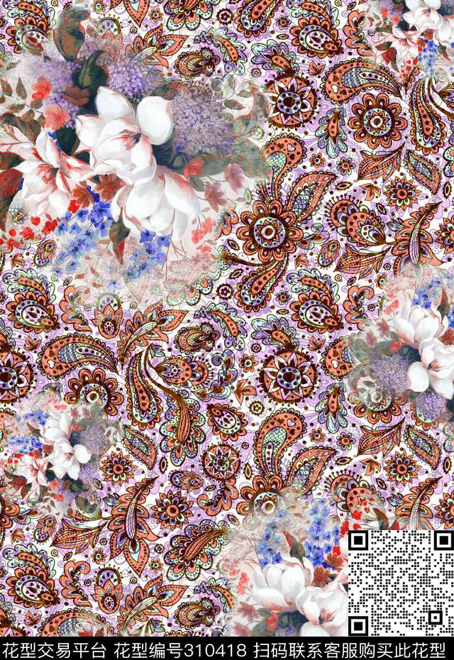 数码印花华亿平台下载（图片编号: 310418） - 瓦栏（Walan）