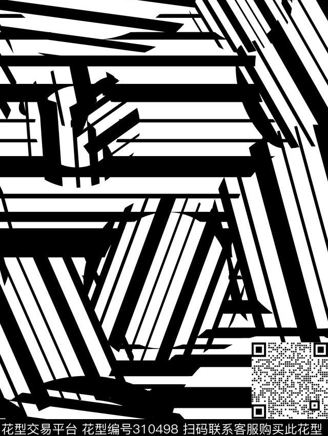 传统★几何格纹传统印花华亿平台下载（图片编号: 310498） - 瓦栏（Walan）