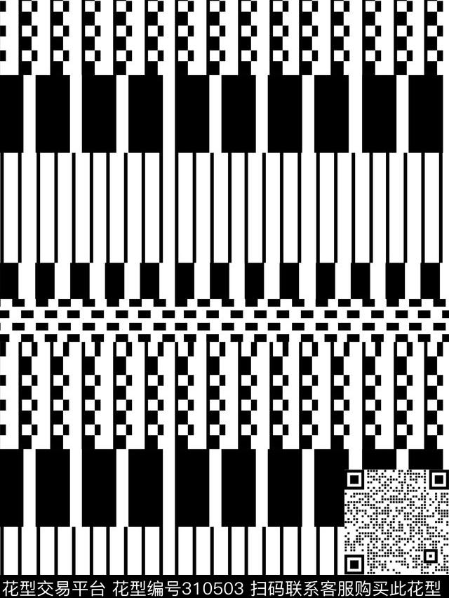 传统★几何格纹传统印花华亿平台下载（图片编号: 310503） - 瓦栏（Walan）