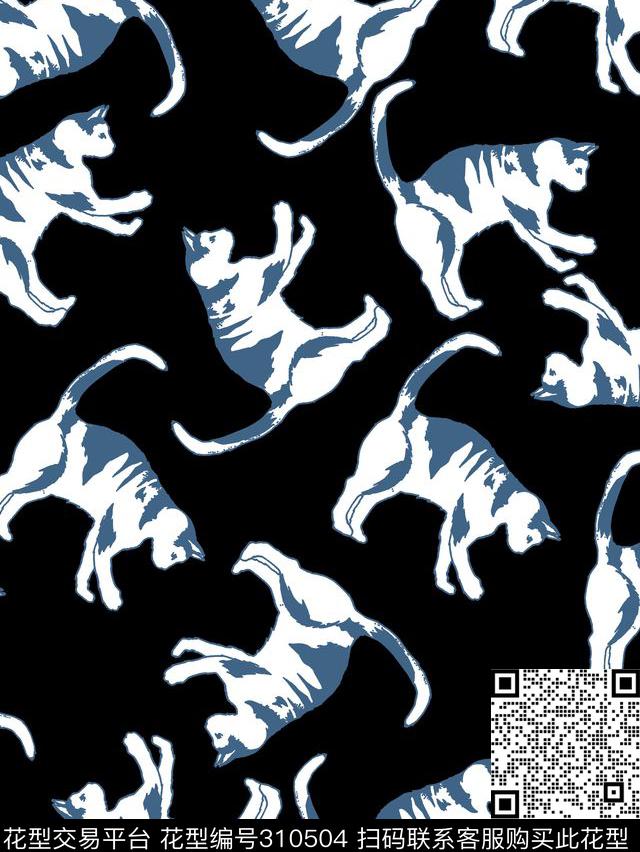 传统★动物图案传统印花华亿平台下载（图片编号: 310504） - 瓦栏（Walan）