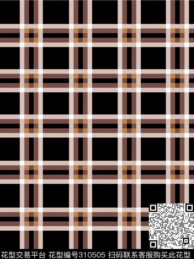 传统★几何格纹传统印花华亿平台下载（图片编号: 310505） - 瓦栏（Walan）