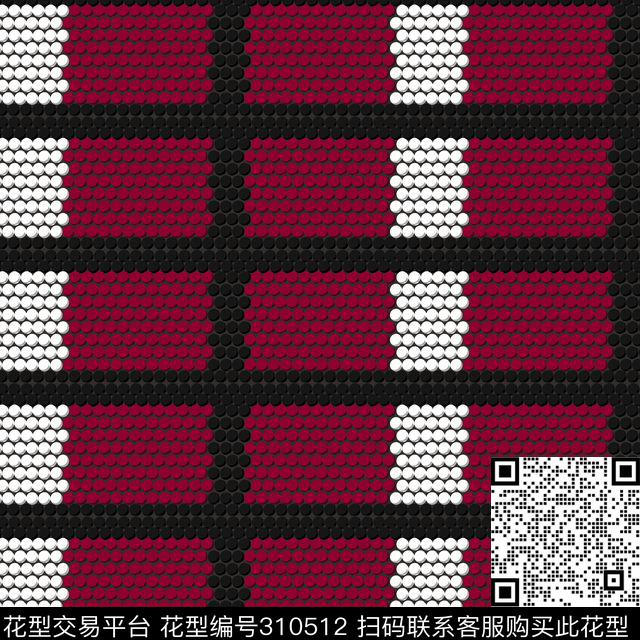 传统★几何格纹传统印花华亿平台下载（图片编号: 310512） - 瓦栏（Walan）