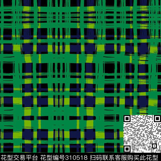 传统★几何格纹传统印花华亿平台下载（图片编号: 310518） - 瓦栏（Walan）