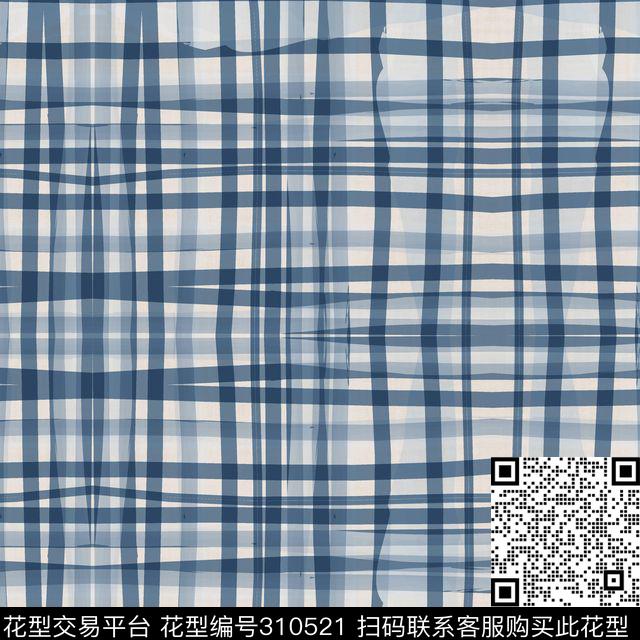 传统★几何格纹传统印花华亿平台下载（图片编号: 310521） - 瓦栏（Walan）