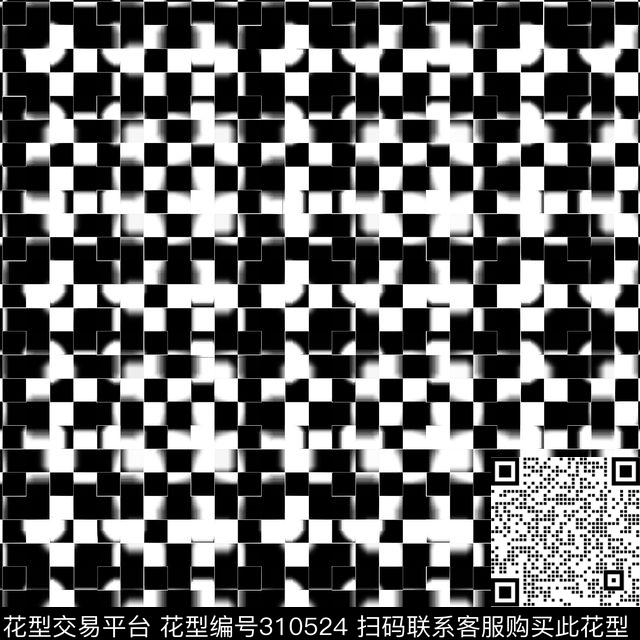 传统★几何格纹传统印花华亿平台下载（图片编号: 310524） - 瓦栏（Walan）