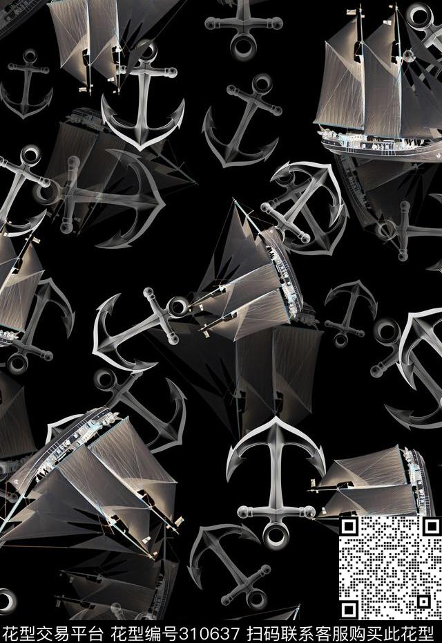 休闲抽象怀旧数码印花华亿平台下载（图片编号: 310637） - 瓦栏（Walan）