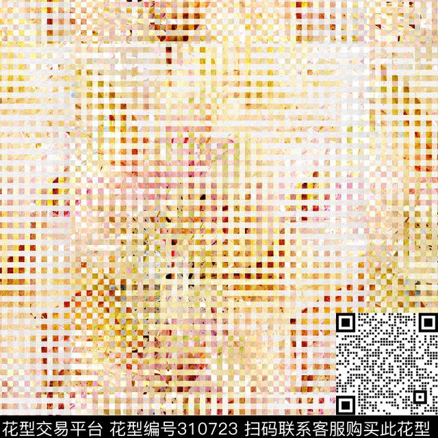 花卉数码印花华亿平台下载（图片编号: 310723） - 瓦栏（Walan）