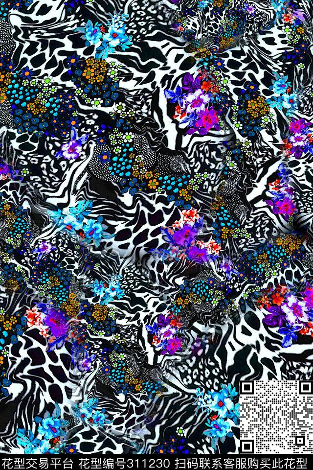 数码★动物类数码印花华亿平台下载（图片编号: 311230） - 瓦栏（Walan）