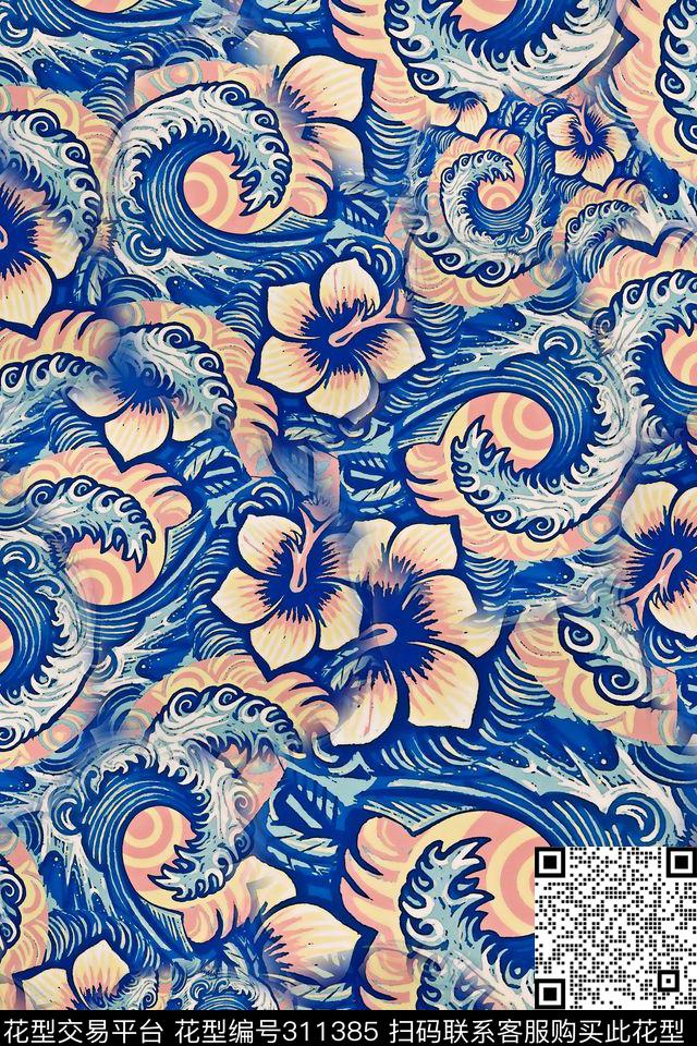 数码★民族风格数码印花华亿平台下载（图片编号: 311385） - 瓦栏（Walan）