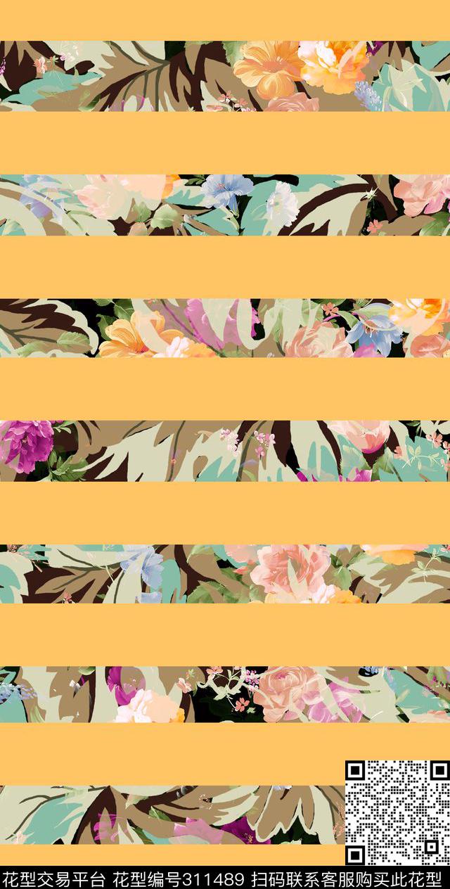 ♥红桃A〖花鸟天堂〗数码印花华亿平台下载（图片编号: 311489） - 瓦栏（Walan）