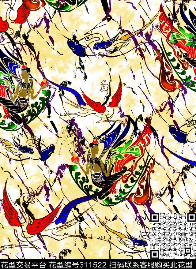 数码印花华亿平台下载（图片编号: 311522） - 瓦栏（Walan）