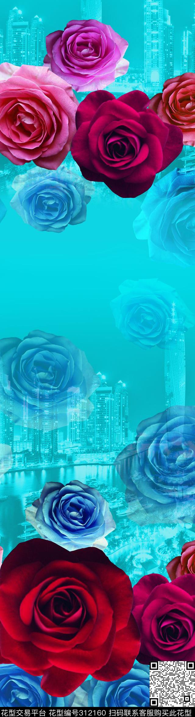 家纺床品数码印花华亿平台下载（图片编号: 312160） - 瓦栏（Walan）