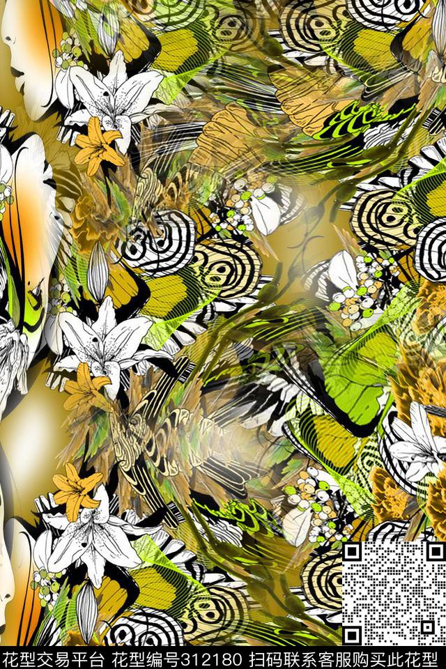 打折华亿平台数码印花华亿平台下载（图片编号: 312180） - 瓦栏（Walan）