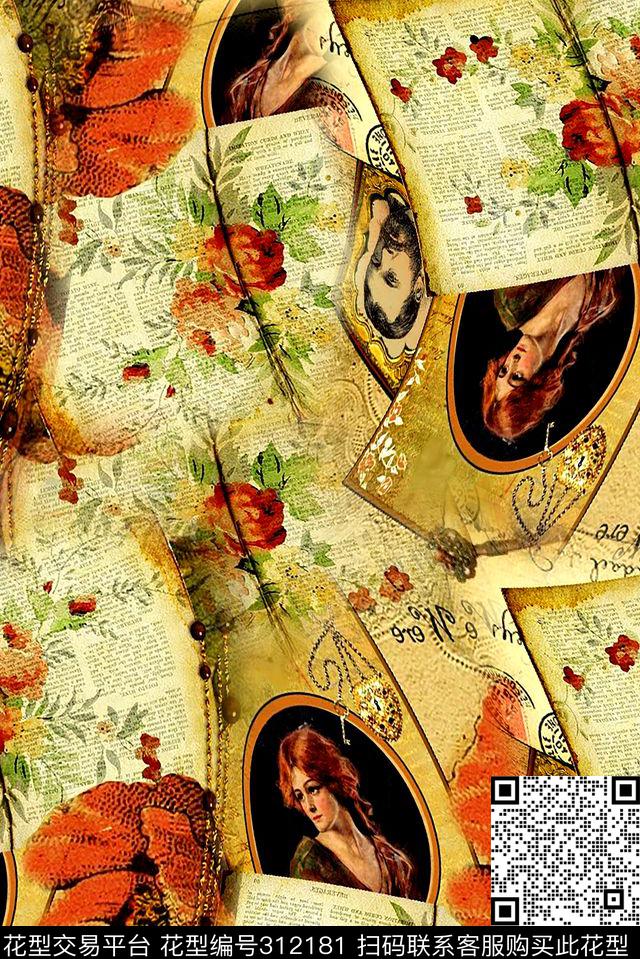 打折华亿平台数码印花华亿平台下载（图片编号: 312181） - 瓦栏（Walan）