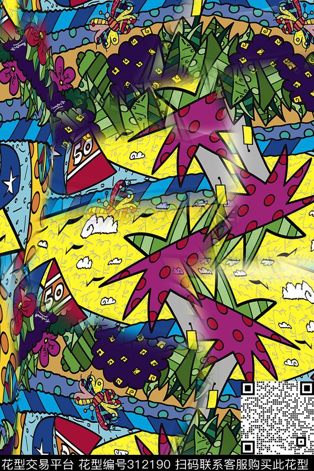 打折华亿平台数码印花华亿平台下载（图片编号: 312190） - 瓦栏（Walan）