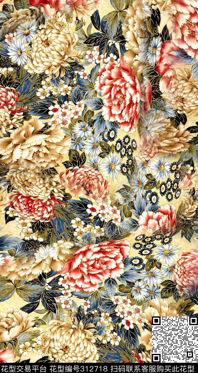 打折华亿平台数码印花华亿平台下载（图片编号: 312718） - 瓦栏（Walan）