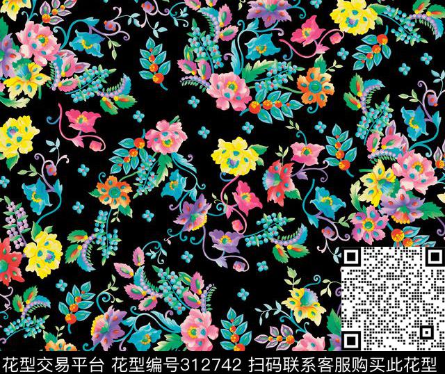 传统印花华亿平台下载（图片编号: 312742） - 瓦栏（Walan）