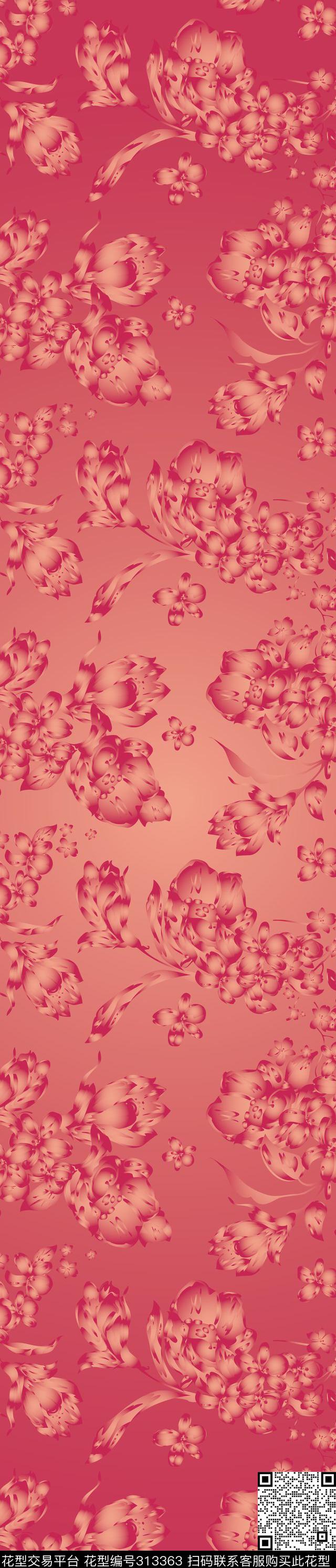 家纺传统印花华亿平台下载（图片编号: 313363） - 瓦栏（Walan）