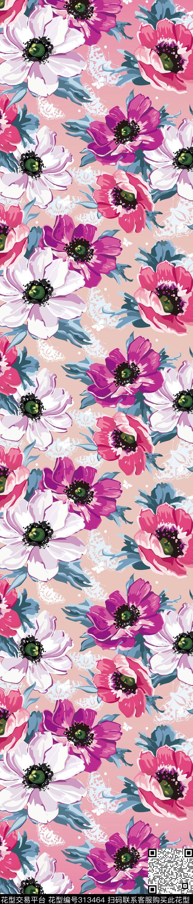 家纺传统印花华亿平台下载（图片编号: 313464） - 瓦栏（Walan）