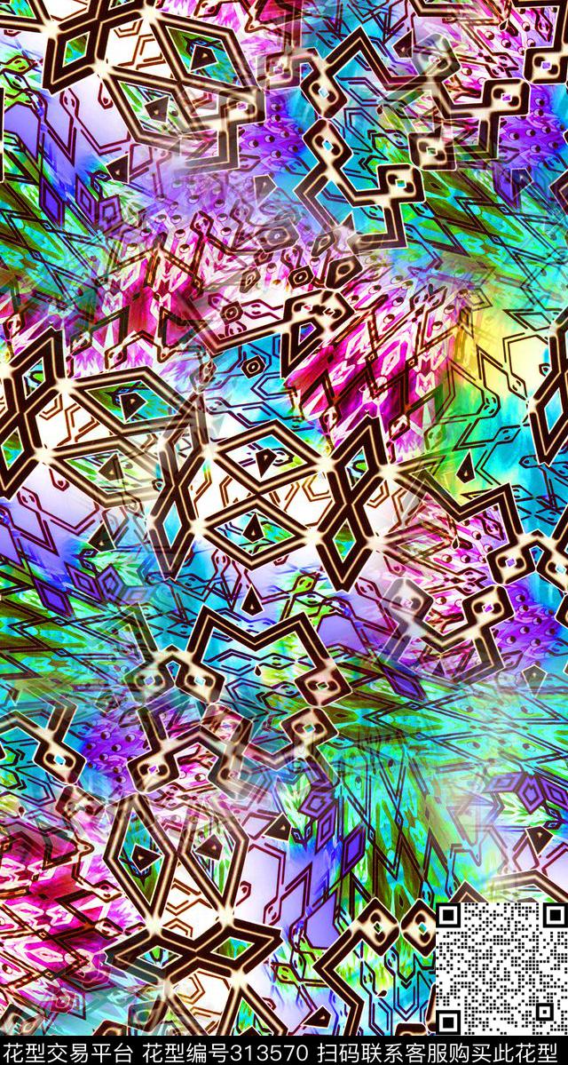 打折华亿平台数码印花华亿平台下载（图片编号: 313570） - 瓦栏（Walan）