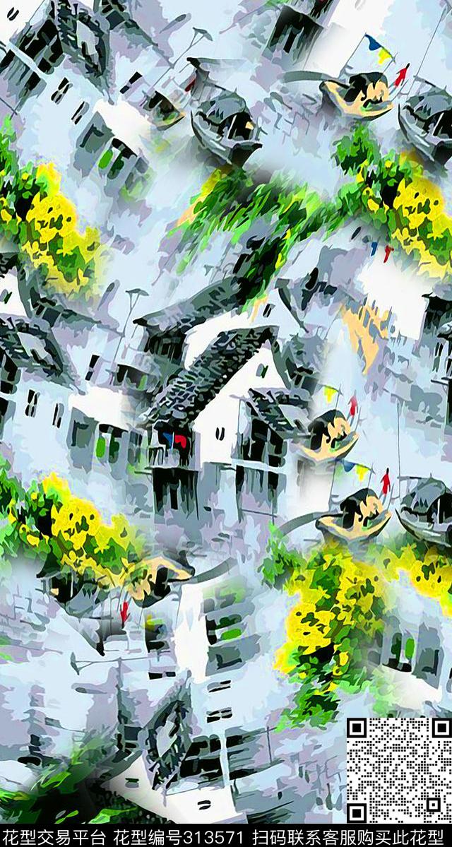 打折华亿平台数码印花华亿平台下载（图片编号: 313571） - 瓦栏（Walan）