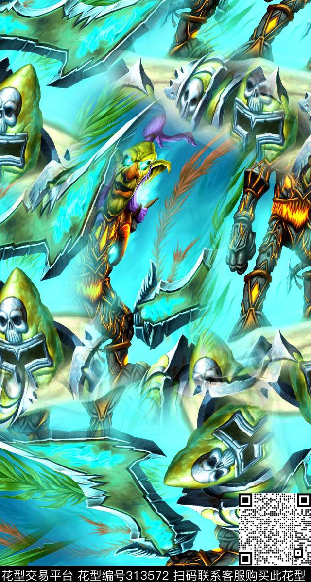 打折华亿平台数码印花华亿平台下载（图片编号: 313572） - 瓦栏（Walan）