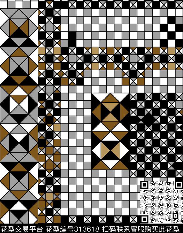 传统印花华亿平台下载（图片编号: 313618） - 瓦栏（Walan）