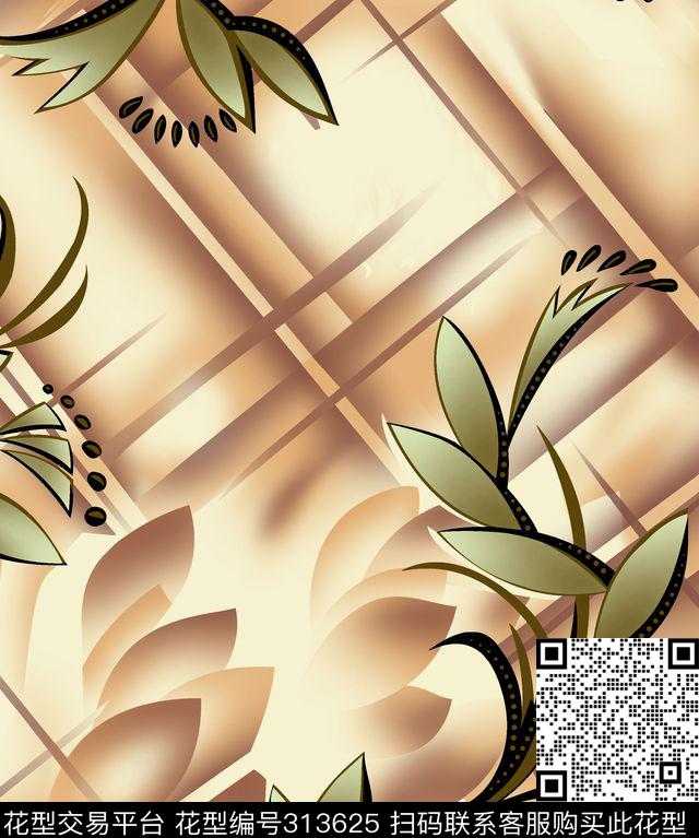 传统印花华亿平台下载（图片编号: 313625） - 瓦栏（Walan）