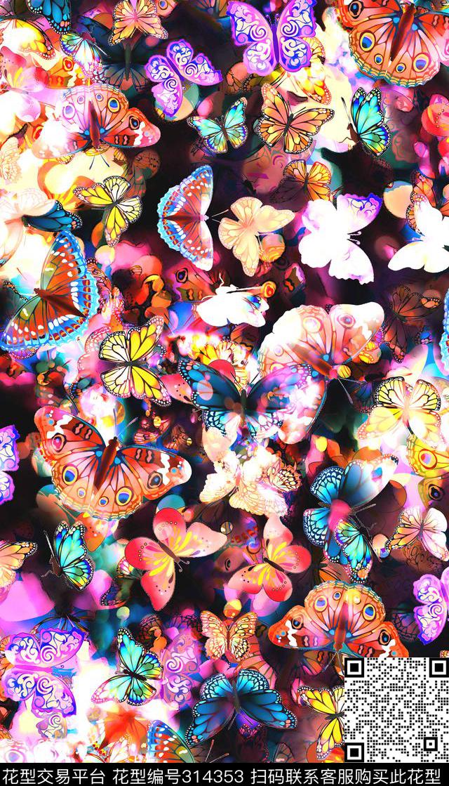 动物数码印花华亿平台下载（图片编号: 314353） - 瓦栏（Walan）