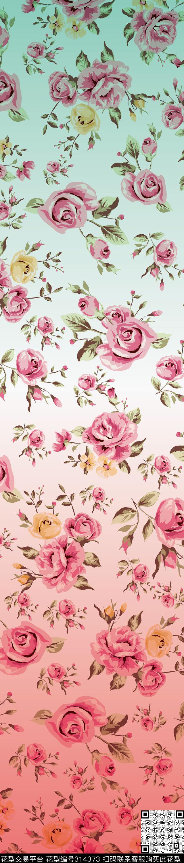 家纺传统印花华亿平台下载（图片编号: 314373） - 瓦栏（Walan）