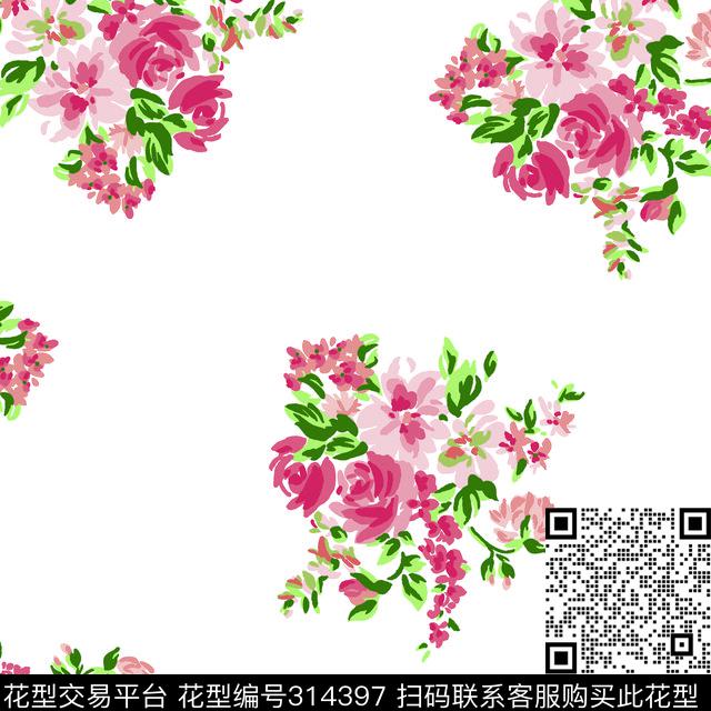 抽象动物几何数码印花华亿平台下载（图片编号: 314397） - 瓦栏（Walan）