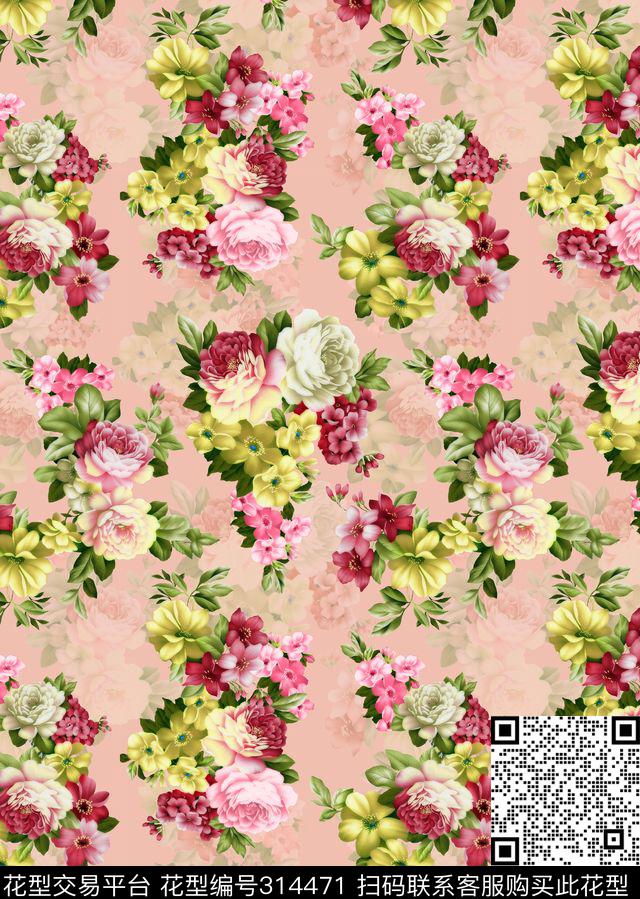 传统印花华亿平台下载（图片编号: 314471） - 瓦栏（Walan）