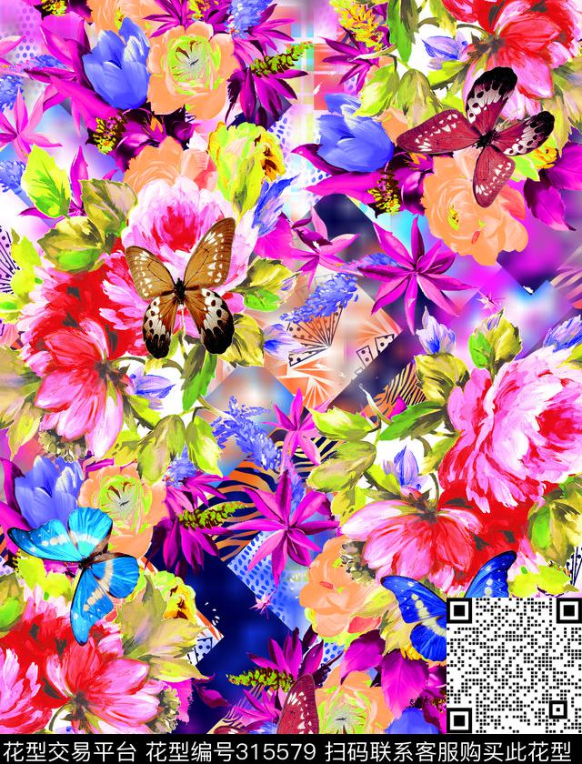 数码印花华亿平台下载（图片编号: 315579） - 瓦栏（Walan）