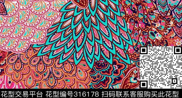 传统印花华亿平台下载（图片编号: 316178） - 瓦栏（Walan）