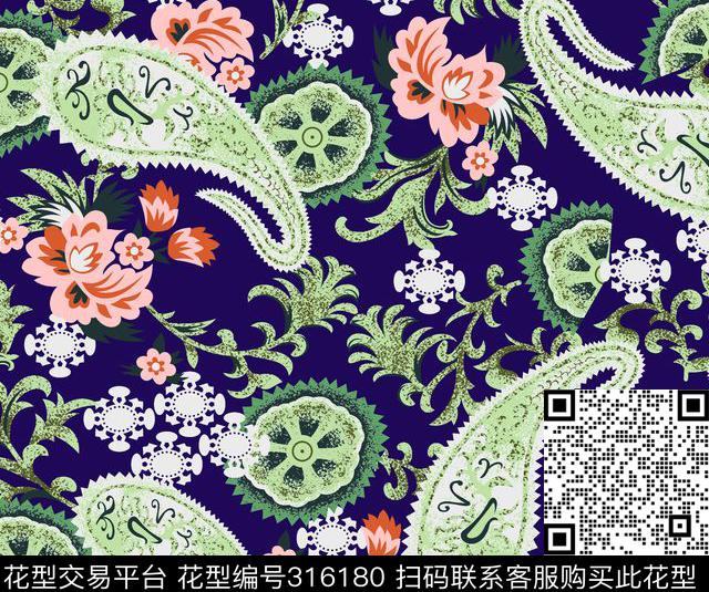 传统印花华亿平台下载（图片编号: 316180） - 瓦栏（Walan）