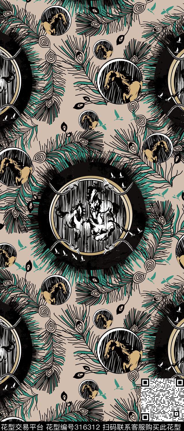 传统印花华亿平台下载（图片编号: 316312） - 瓦栏（Walan）