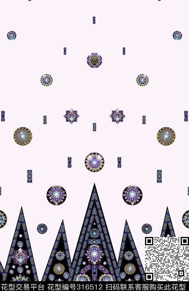 休闲定位写实数码印花华亿平台下载（图片编号: 316512） - 瓦栏（Walan）