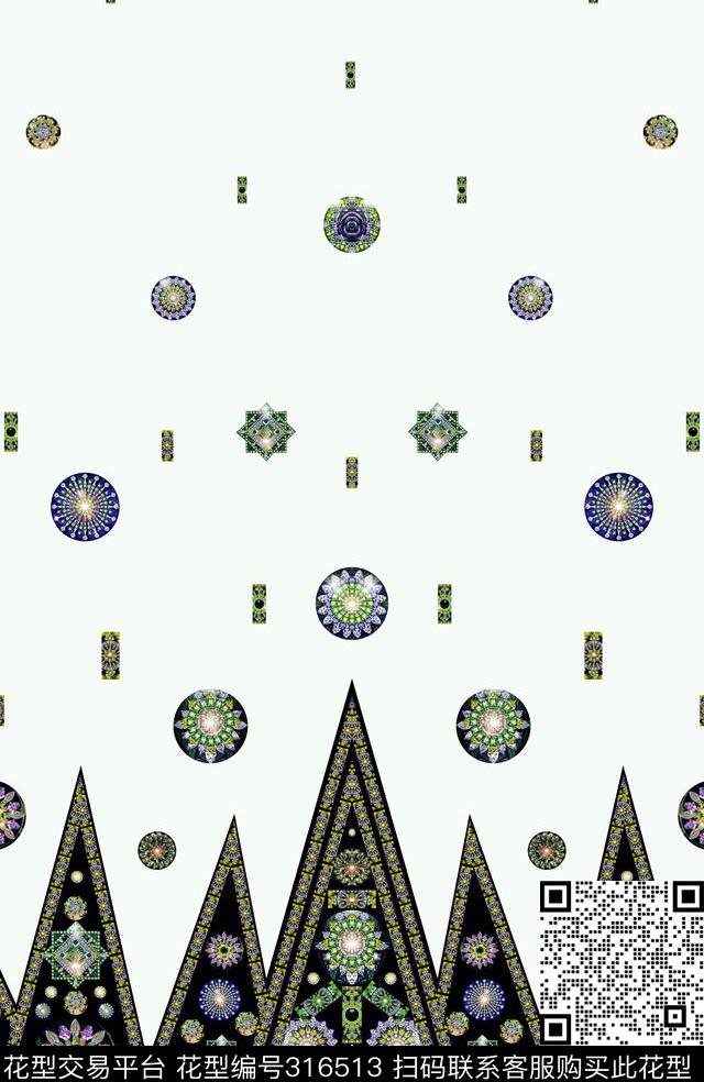 休闲定位写实数码印花华亿平台下载（图片编号: 316513） - 瓦栏（Walan）